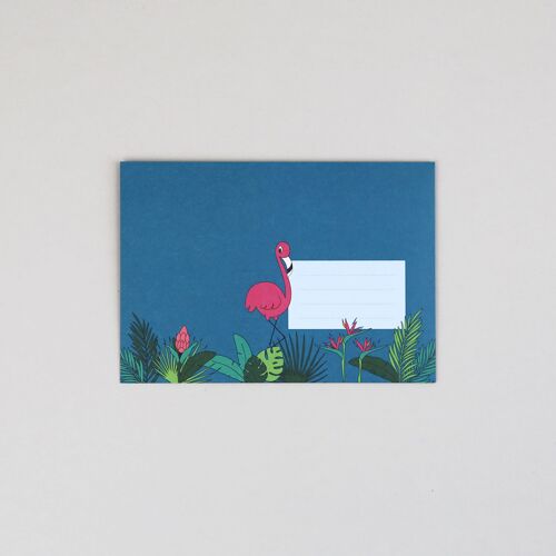 Briefumschlag C6 Flamingo Fiona