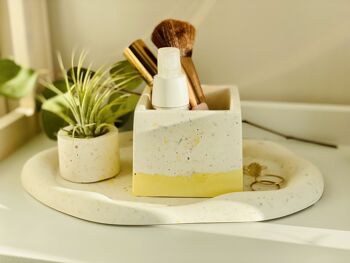 Plateau en forme de Nuage Terrazzo jesmonite 5