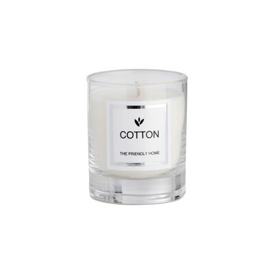 Bougie parfumée, coton, collection amicale