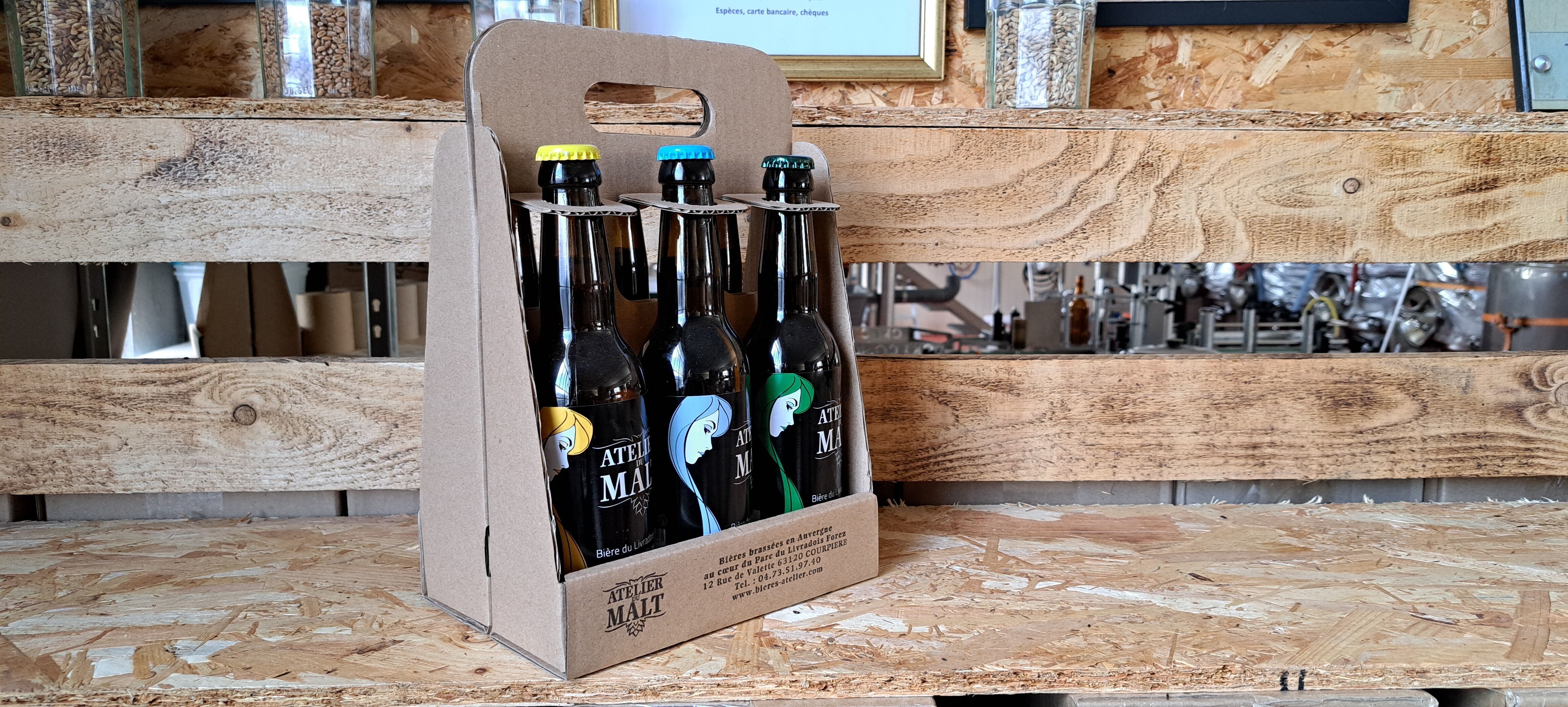 Pack 4 maletas 6x33cl