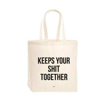Premium tote bag Keeps your shit together