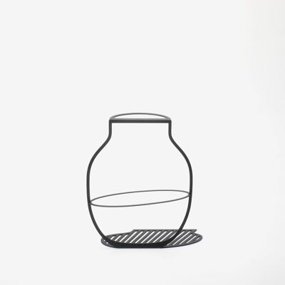 SURFACE Holder Vase L / Noir