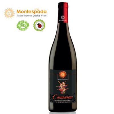 Montespada Sardinischer Cannonau DOC 75cl Jahrgang 2021 Vegan