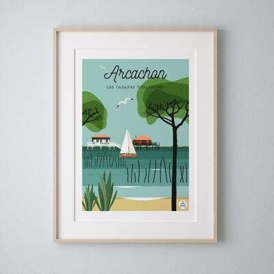 ARCACHON - The Cabins on Tchanquees - Poster