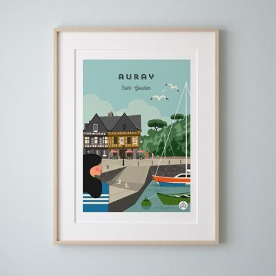 AURAY - Saint-Goustan - Plakat