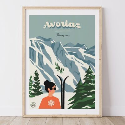 AVORIAZ - Morzine - Affiche