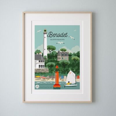 BENODET - Sainte Marine - Poster