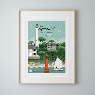 BENODET - Santa Marina - Póster