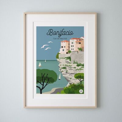 BONIFACIO - Isola della Bellezza - Poster