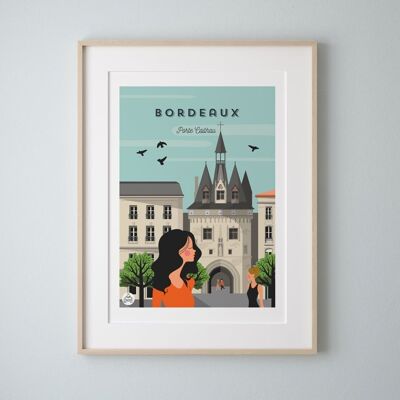 BORDEAUX - The Cailhau Gate - Poster