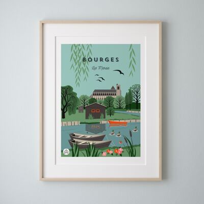 BOURGES - The Marshes - Poster