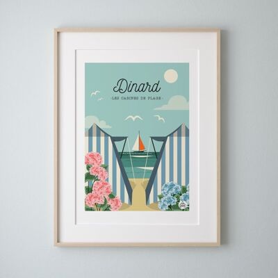 DINARD - Die Strandkabinen