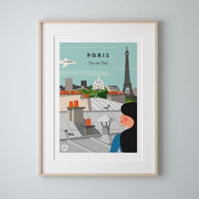 Paris - Aussicht vom Dach
