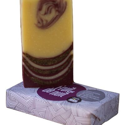 Cold saponified soap "NIGHT FRUIT" blackcurrant scent
