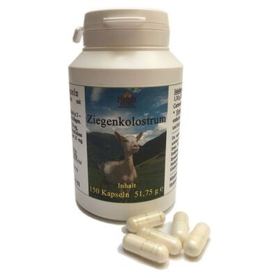 Goat colostrum 150 capsules