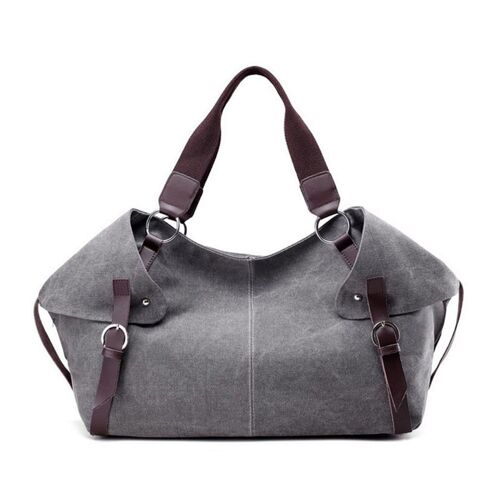 AnBeck Women's Handbag Canvas Shoulder Bag - grey