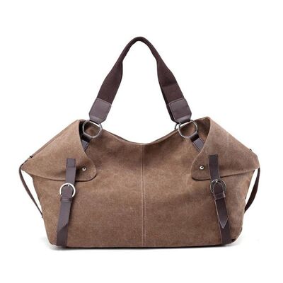 AnBeck Women's Handbag Canvas Shoulder Bag - brown