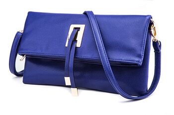 AnBeck élégante pochette pliable / sac à bandoulière - bleu 1