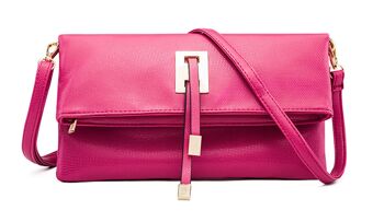 AnBeck élégante pochette pliable / sac à bandoulière - Rose 2