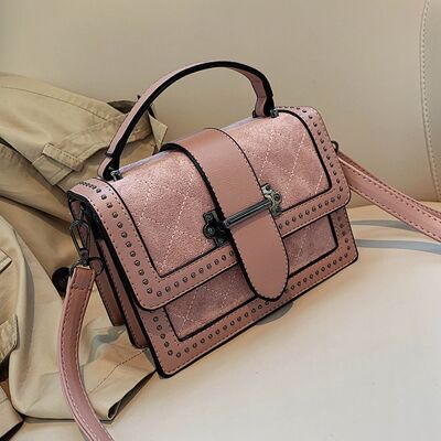 AnBeck piccola borsa / borsetta con manico da cowboy - rosa