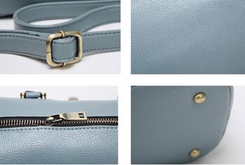 AnBeck Vintage Handle Bag / Sac à bandoulière avec bandoulière - Turquoise 7