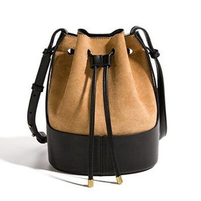 Bolso de hombro AnBeck Vintage Premium - Caqui