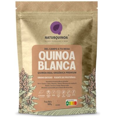 Quinoa real blanca orgánica premium