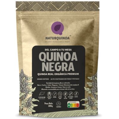 Quinoa real negra orgánica premium