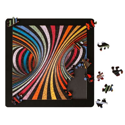 Puzzle tray L-square, puzzle frame for curiosi puzzles