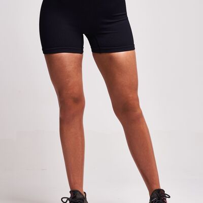 Short Booty Côtelé Recyclé Chino – Noir