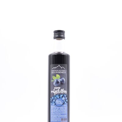 Sirop artisanal de myrtilles 50cl