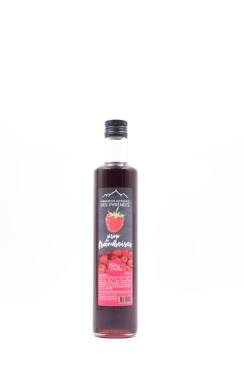 Sirop artisanal de framboise 50cl 1