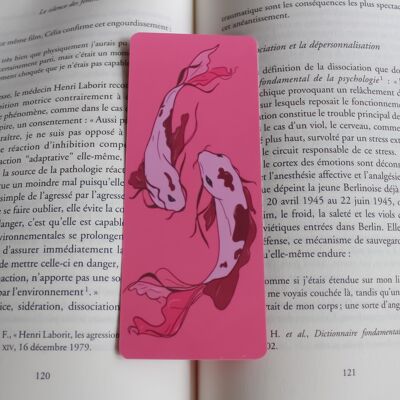 Pink Fish - Bookmark