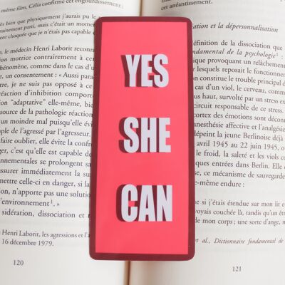 Yes she can - Bookmark