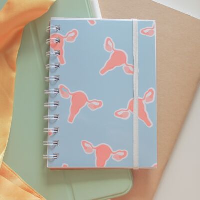 Uterus - Lined Notebook A6