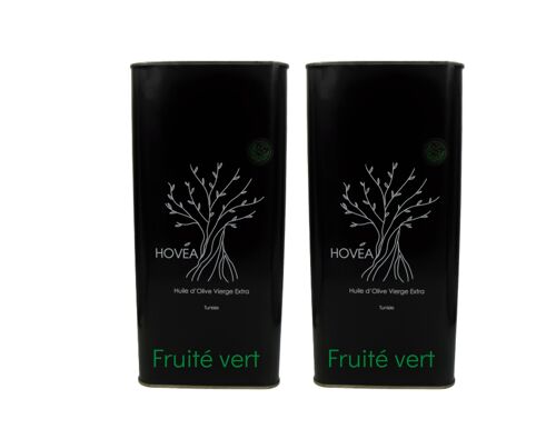 Huile d’olive Vierge Extra HOVEA fruité Vert robuste 5 litres
