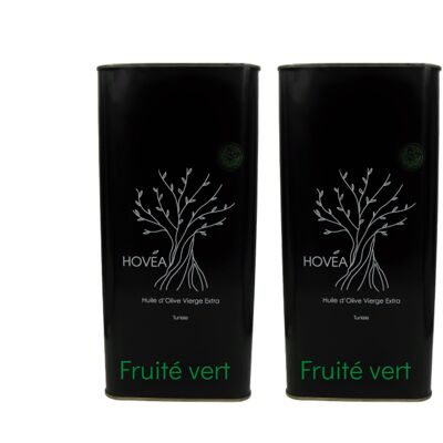 Huile d’olive Vierge Extra HOVEA fruité Vert robuste 5 litres