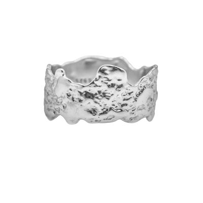 Lava Ring- Silver