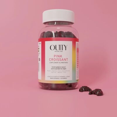 Pink croissant - Gummies anti-syndrome prémenstruel