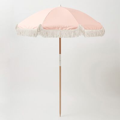 Luxe Beach Umbrella Salmon