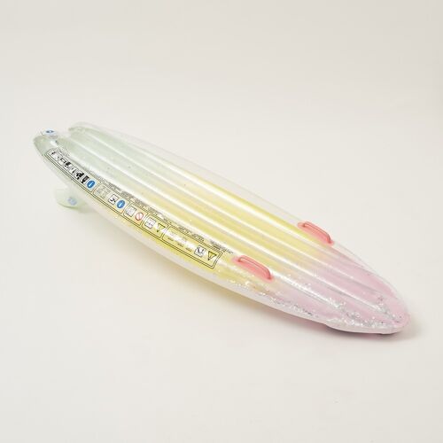 Ride With Me Surfboard Float Rainbow Ombre