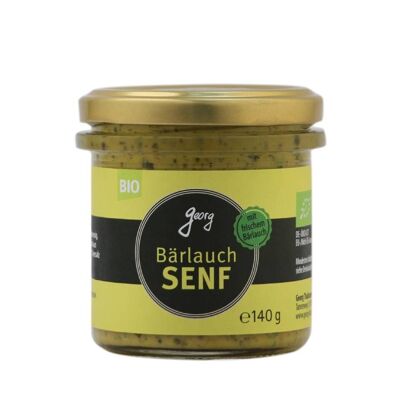 Wild garlic mustard, delicately grained with a pleasant spiciness - vegan