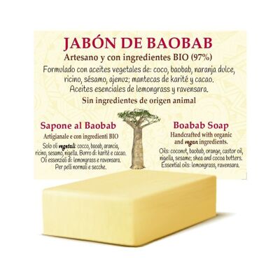 Jabón de Baobab 100g