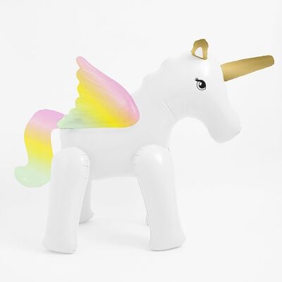 Aufblasbarer Sprinkler Einhorn