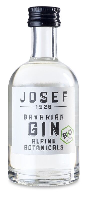 JOSEF GIN Alpine Botanicals BIO 42% 50 mL DE-ÖKO-060