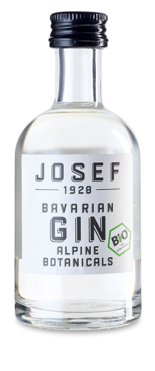 JOSEF GIN Alpine Botanicals BIO 42% 50 mL DE-ÖKO-060