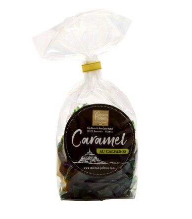 BOLSA FONDO DE CARTÓN CARAMELOS CON CALVADOS 200G