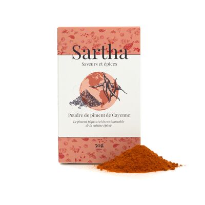 Piment de Cayenne - 50g (en poudre)