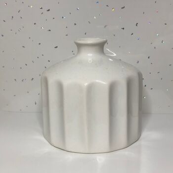 Vase Fougère Blanc 3