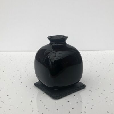 Tasha Vase - Black ,  , SKU490